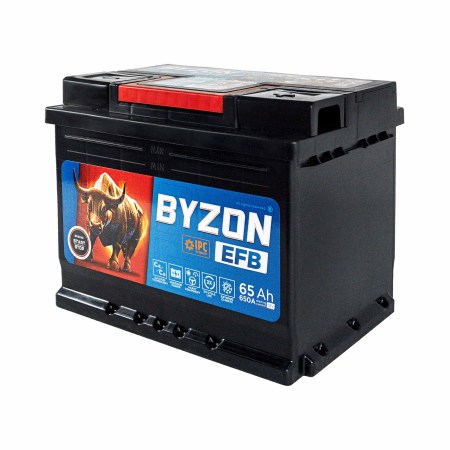 65 Ah BYZON EFB R+right